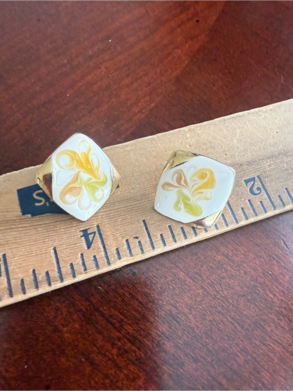 Vintage Pierced Earrings